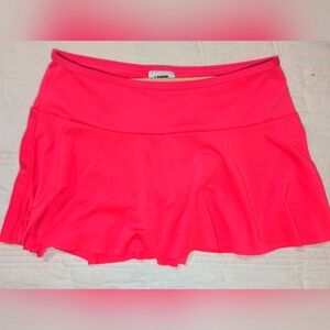 Land's end Vibrant Pink Skirt Swim Bottoms